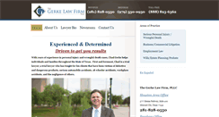 Desktop Screenshot of gerkelaw.com