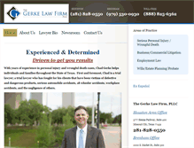 Tablet Screenshot of gerkelaw.com